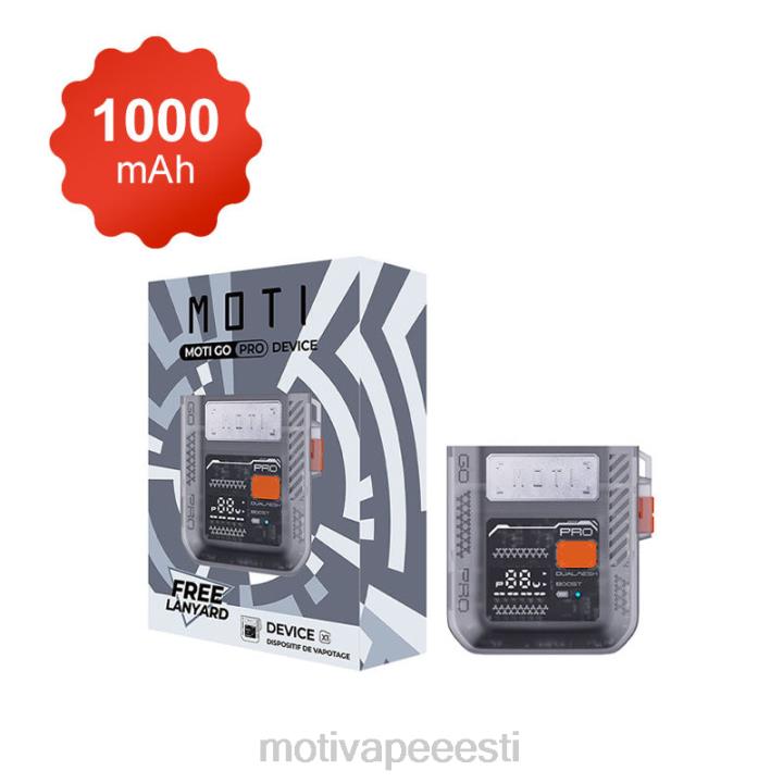 MOTI Vape Pop Eesti - MOTI Go Pro seadmekomplekt 1000mah - ühekordselt kasutatav podisüsteem 4H022119 1 tk