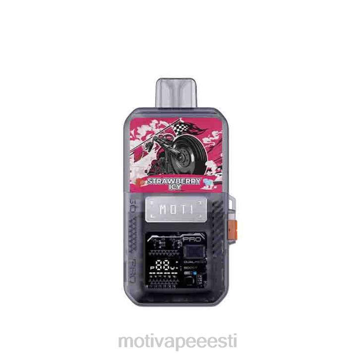 MOTI Vape Price - MOTI Go Pro ühekordne karp+seade 4H02284 maasikas jäine