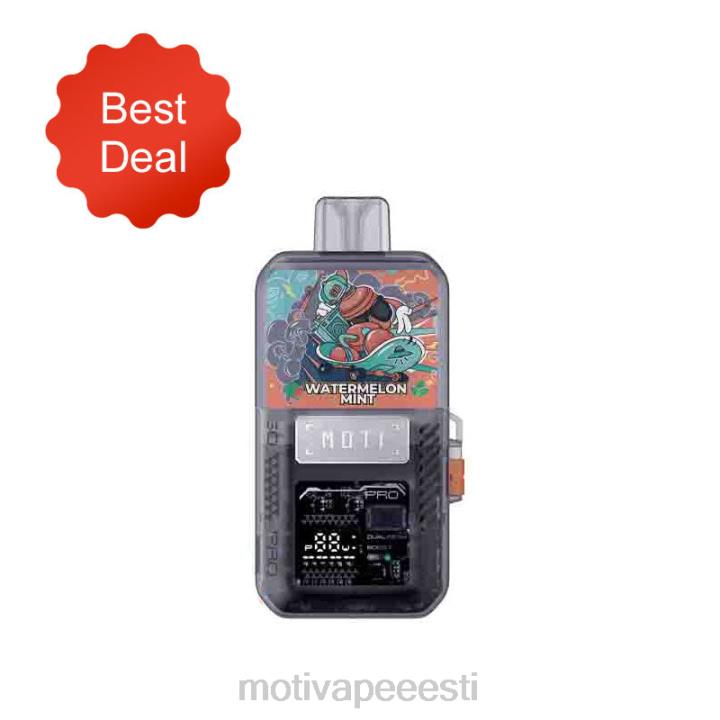 MOTI Vape Review - MOTI Go Pro ühekordne karp+seade 4H02277 hapu õunajää