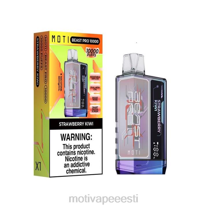 MOTI Vape Flavors Eesti - MOTI Beast Pro ühekordne veip (5%, 10000 pahvi) 4H02248 miami piparmünt