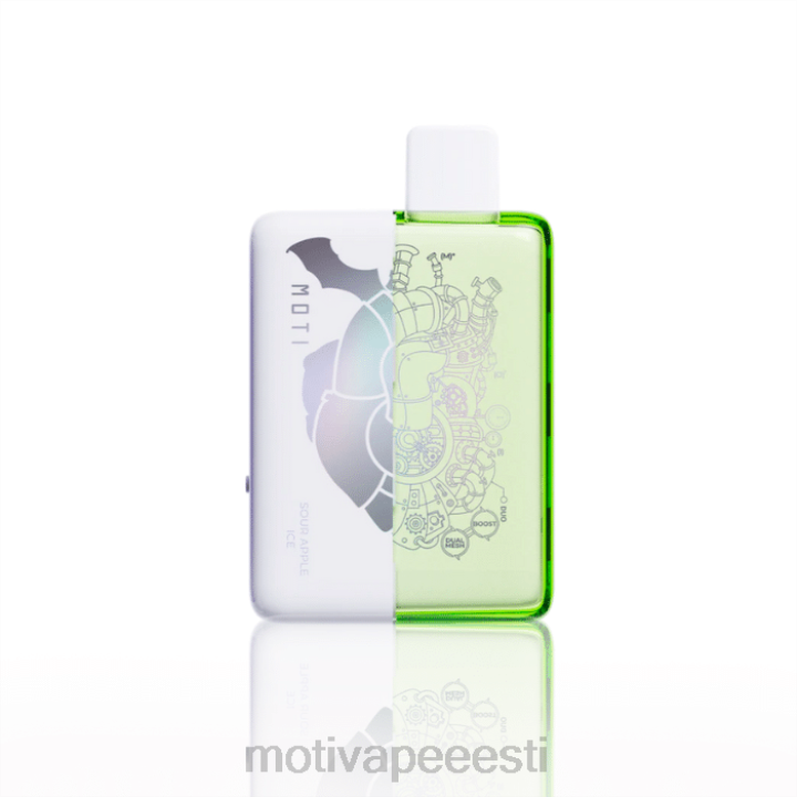MOTI Vape Disposable Eesti - MOTI Duo 9000 ühekordset veipi (5%, 9000 tõmmet) 4H02265 hapu õunajää
