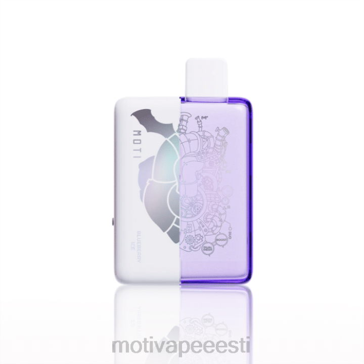 MOTI Vape Flavors Eesti - MOTI Duo 9000 ühekordset veipi (5%, 9000 tõmmet) 4H02268 mustikajää