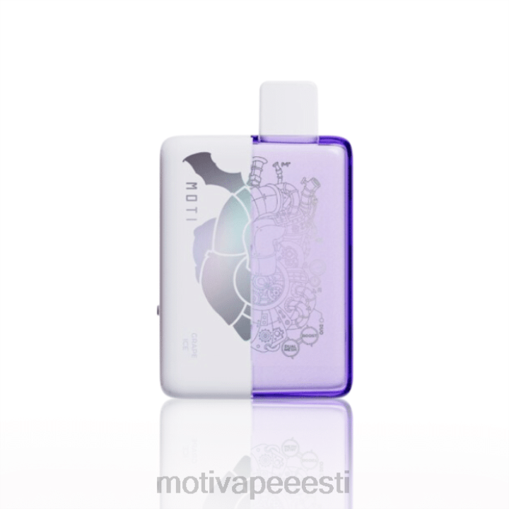 MOTI Vape Review - MOTI Duo 9000 ühekordset veipi (5%, 9000 tõmmet) 4H02267 viinamarjajää