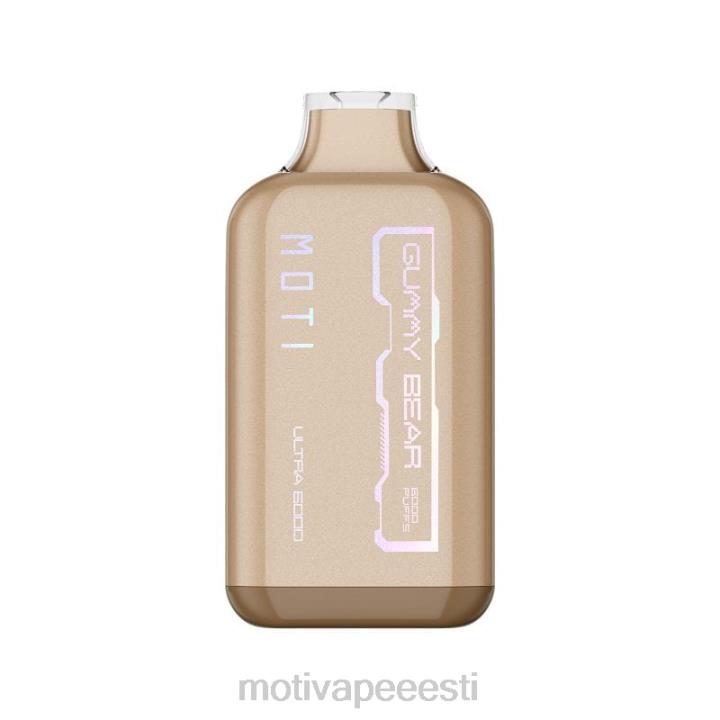 MOTI Vape Amazon - MOTI Ultra ühekordne vape (5%, 6000 pahvi) 4H02233 Kummikaru