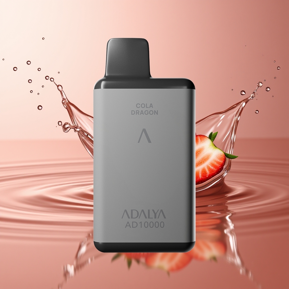 Adalya AD 10000 Puffs Maasika Plahvatus USB-C Laaditav