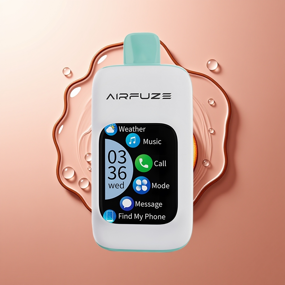 AirFuze Smart 30000 Puhangud Ühekordselt Kasutatav Vape Vikerkaare Puuviljaplahvatus 5% Nikotiini 900mAh