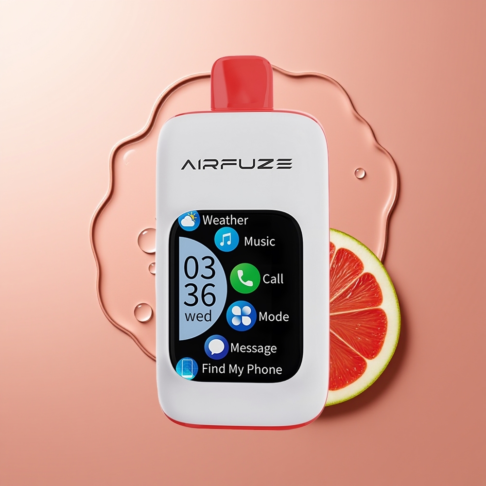 AirFuze Smart 30000 Puhangut Kääritud Hapukomm 5% Nikotiini Type-C