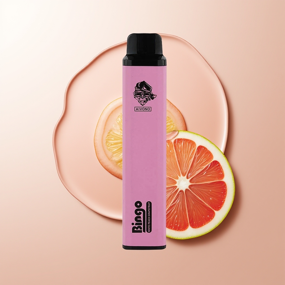 Aivono Aim Bingo 4000 Sutsud Valge Virsik Greipifriiut 1000mAh 10mL