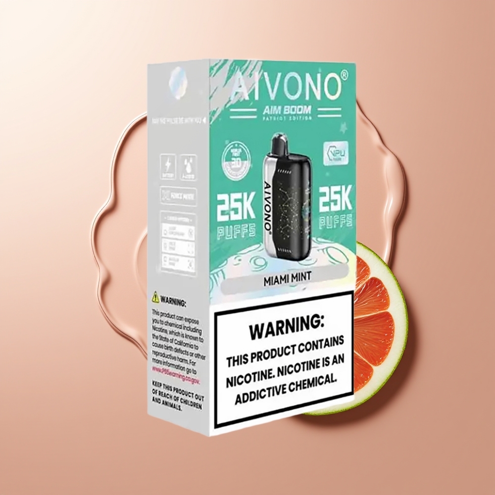 Aivono Aim Boom 25000 Puffs Miami Münt 28ml 650mAh