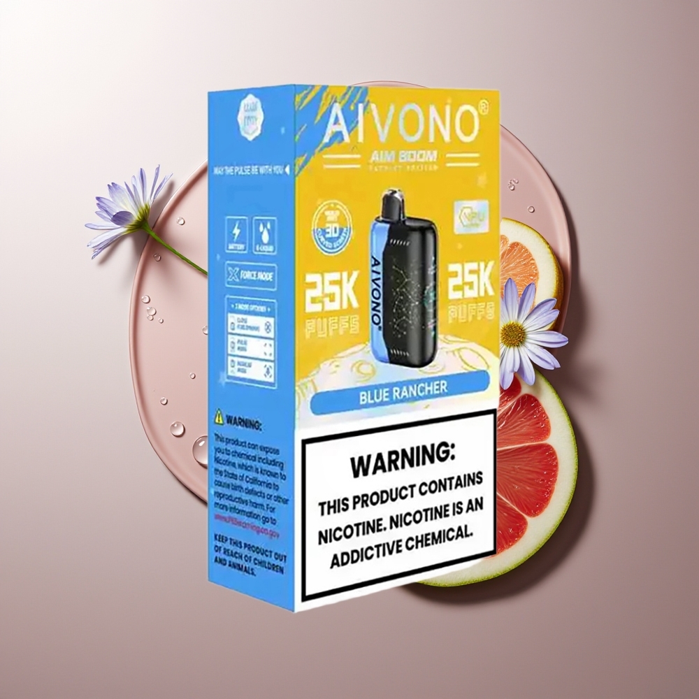 Aivono Aim Boom 25000 Puffs Sinine Rancher 28ml Type-C