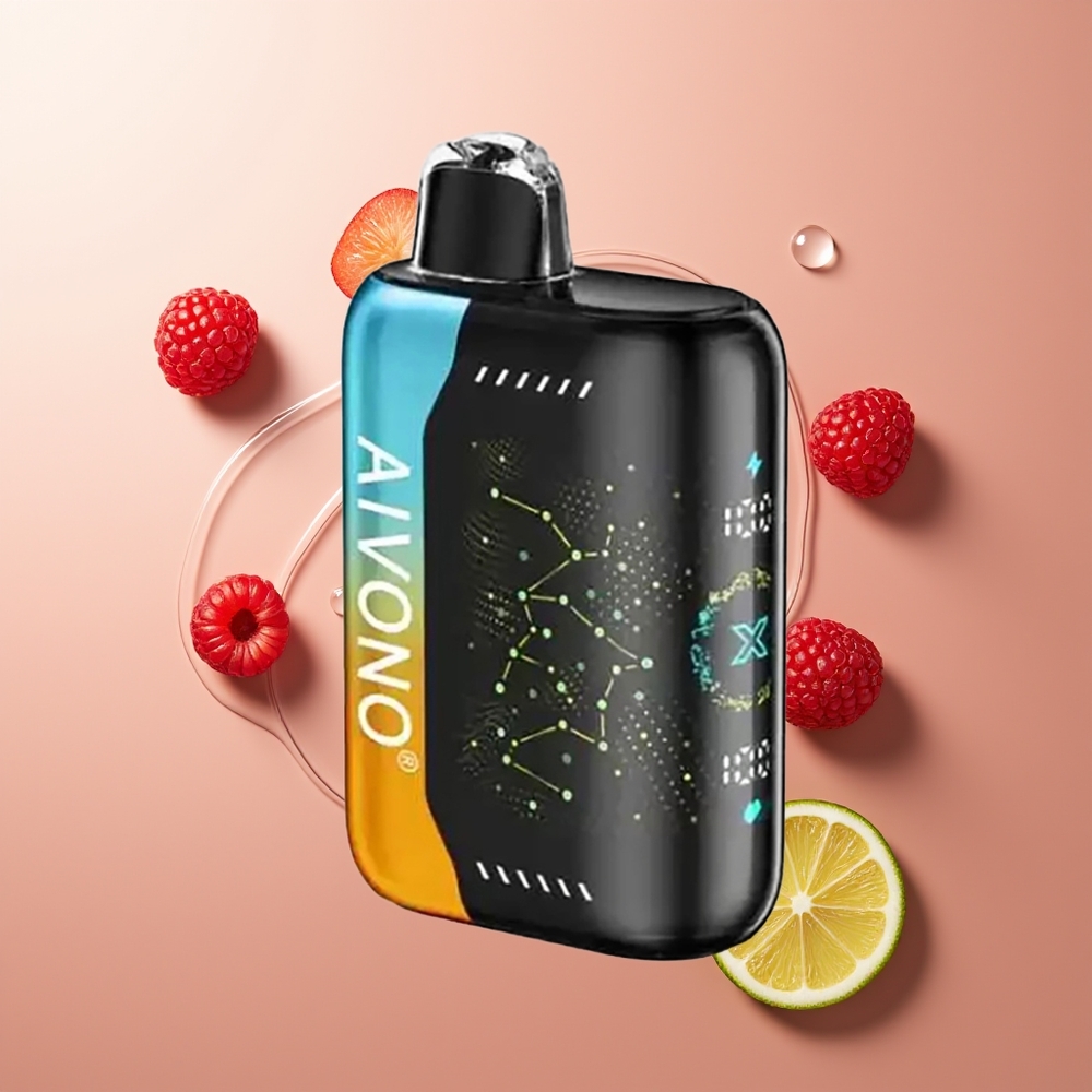 Aivono Aim Boom 25000 Puffs Vaarikas Virsik Laimi 650mAh Mesh