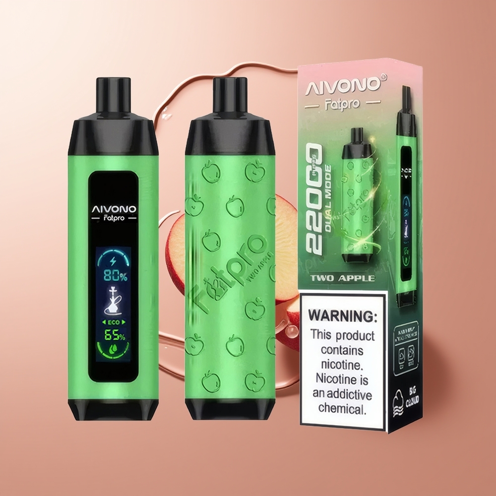 Aivono Aim Fatpro 22000 Puffs Kaks Õuna 28ml 600mah