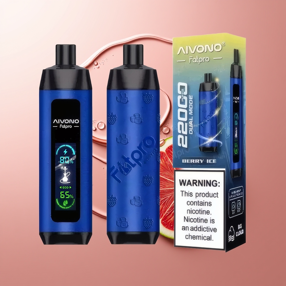 Aivono Aim Fatpro 22000 Puffs Marja-Jää Rechargeable Mesh Coil