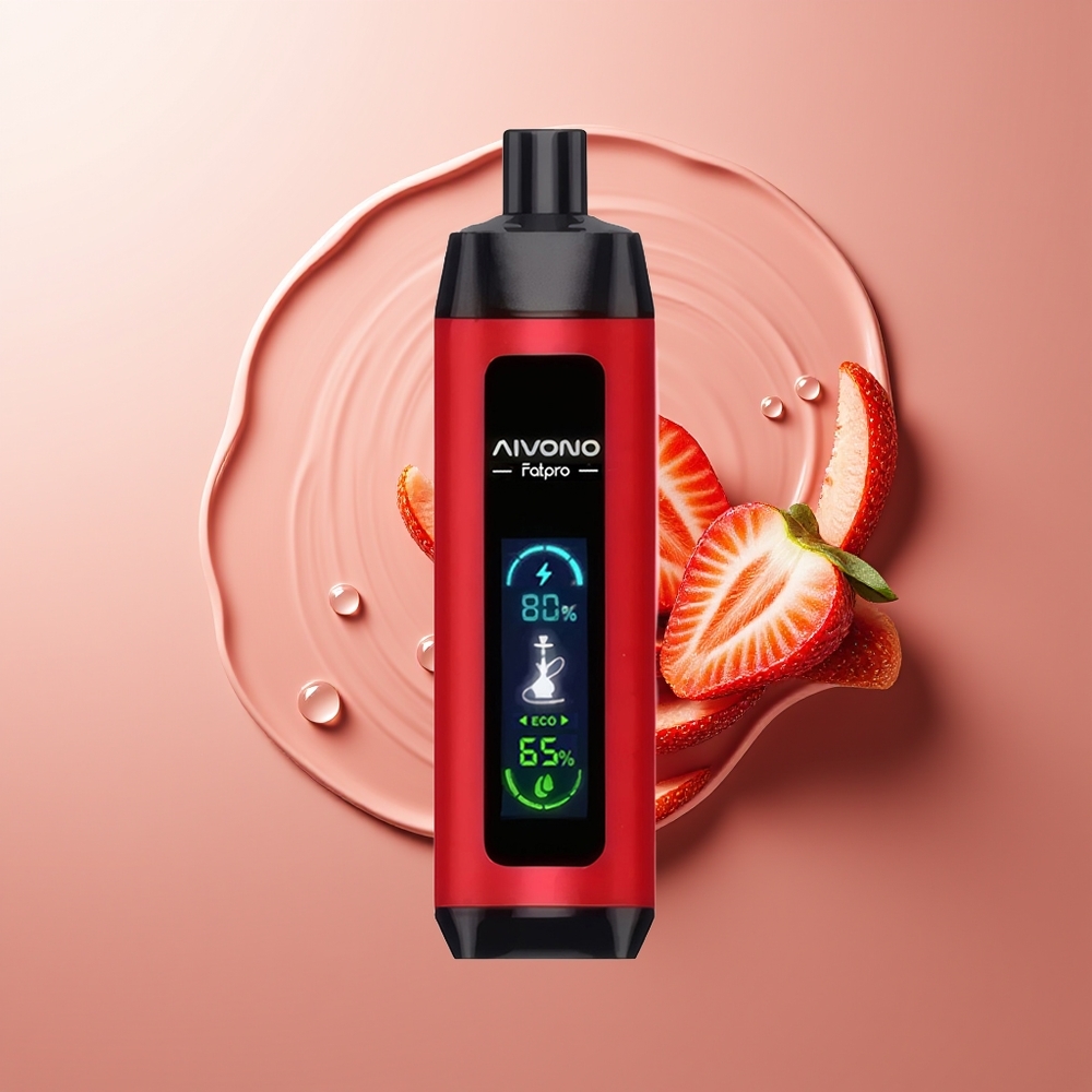 Aivono Aim Fatpro 22000 Suud Maasikapunch 0% Nikotiini 600mAh