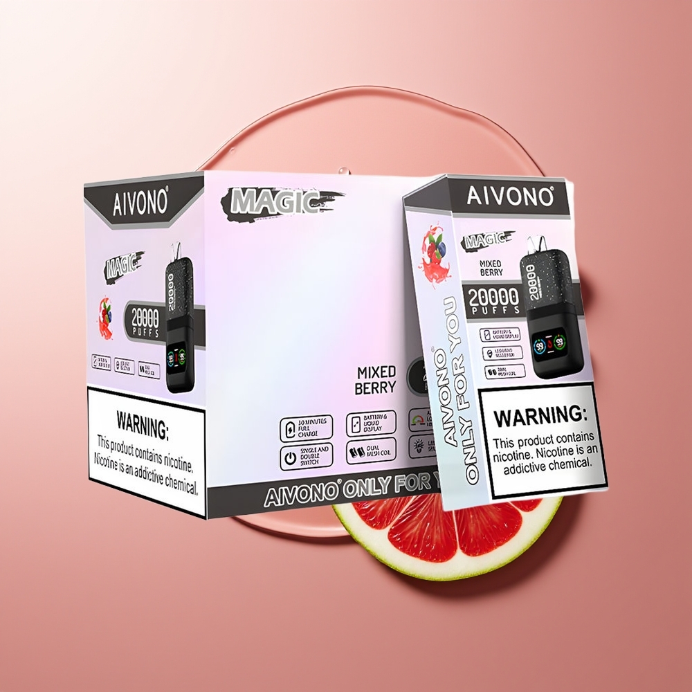Aivono Aim Magic 20000 Puhangut Segamari Disposabel Vape Tüüp-C Laadimine