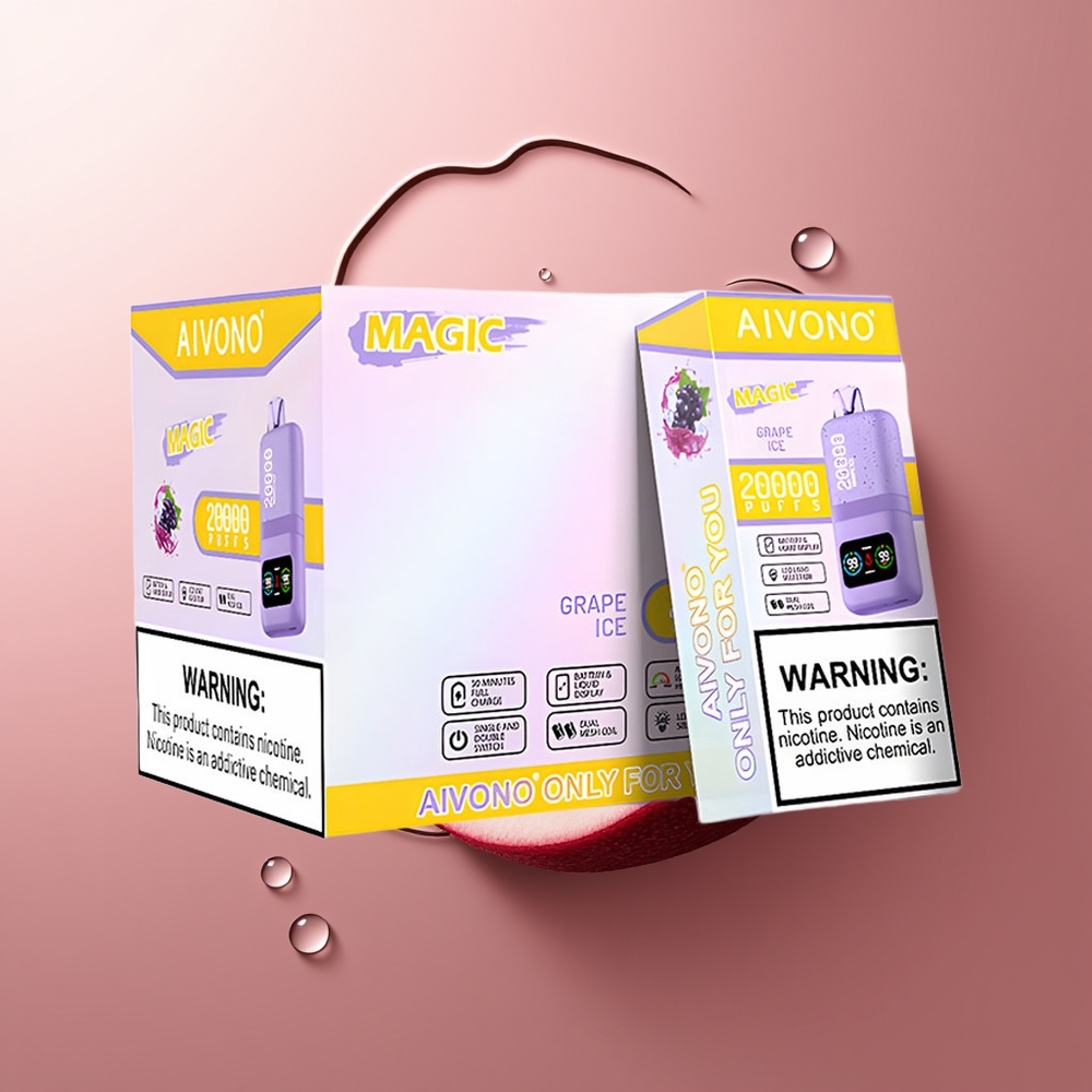 Aivono Aim Magic 20000 Suud Grape Ice Dual Mesh