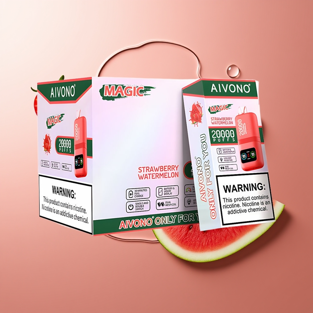 Aivono Aim Magic 20000 Suud Maasikas-Arbuus Laaditav LCD