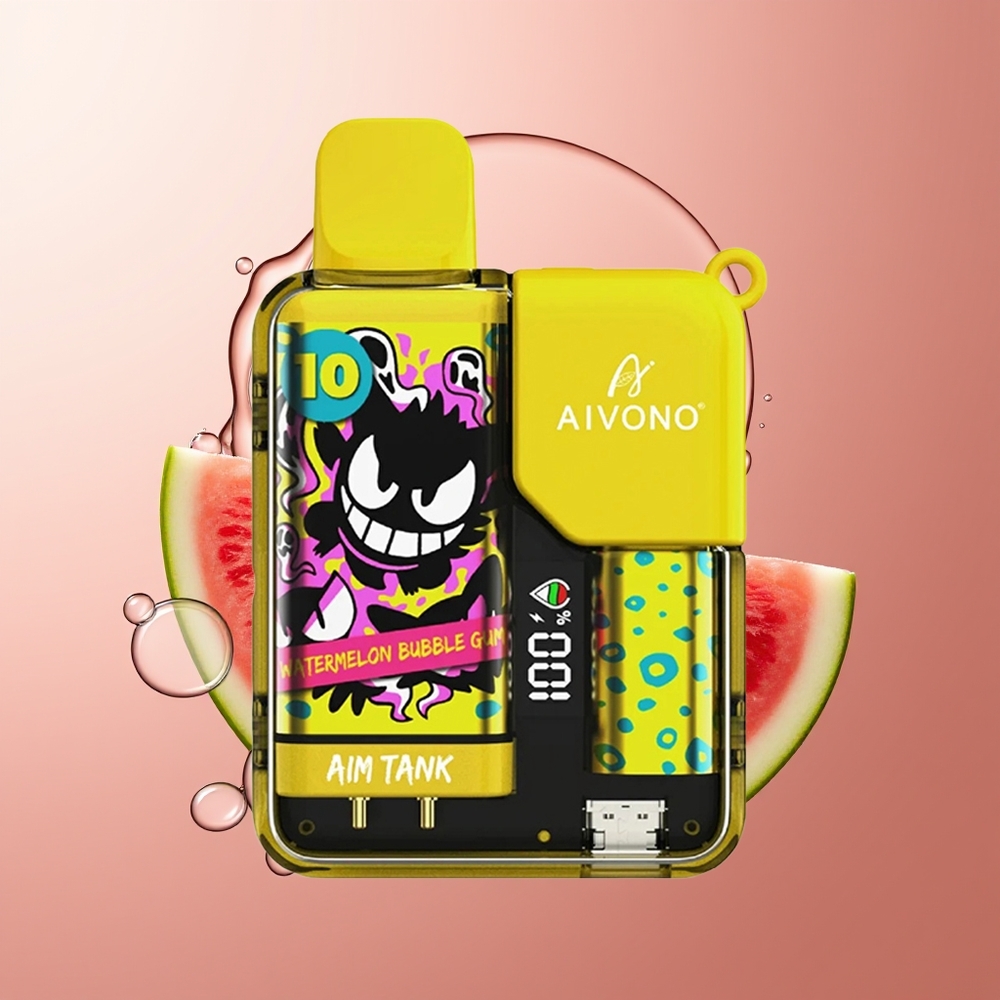 Aivono AIM-TANK 9500 Puhangit Vesimeloni Mullikommi 18ml LCD