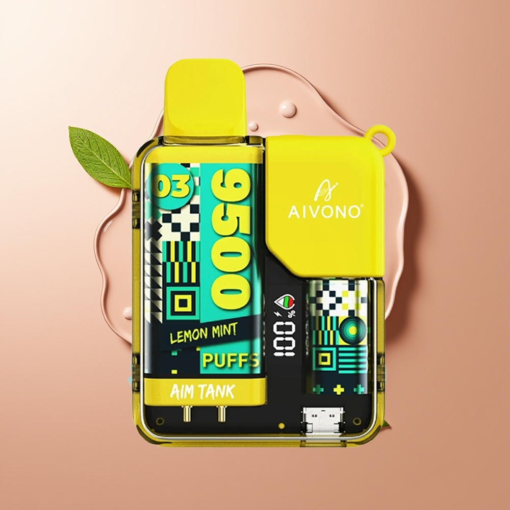 Aivono Aim-Tank 9500 Süüa LCD Sidruni-Münt