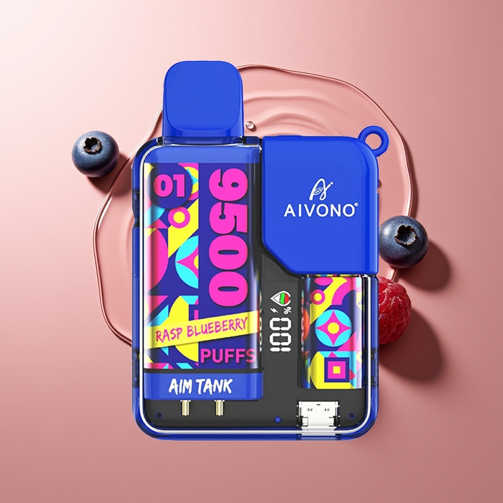 Aivono Aim-Tank 9500 Sügavus Vaarikas-Mustikas 18ml