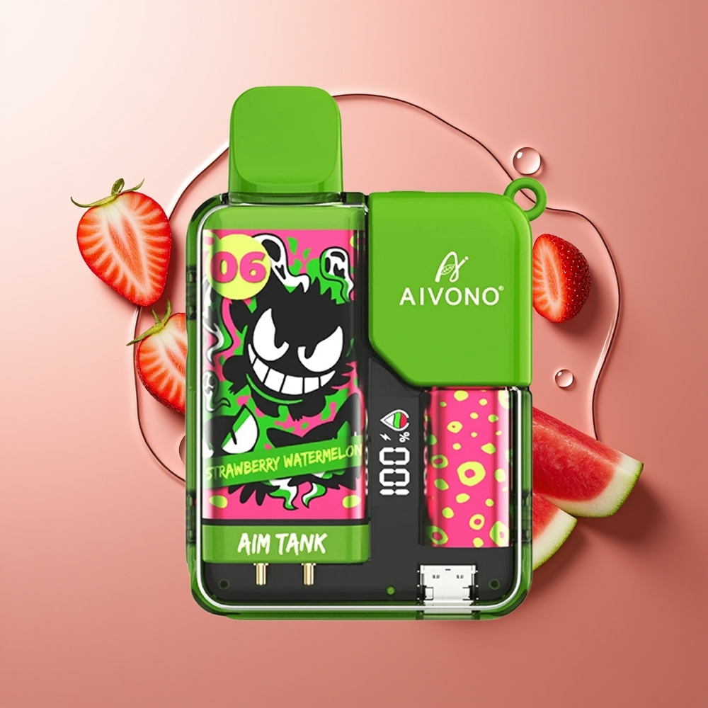 Aivono Aim-Tank 9500 Suud Maasikas-Arbuus 18ml LCD