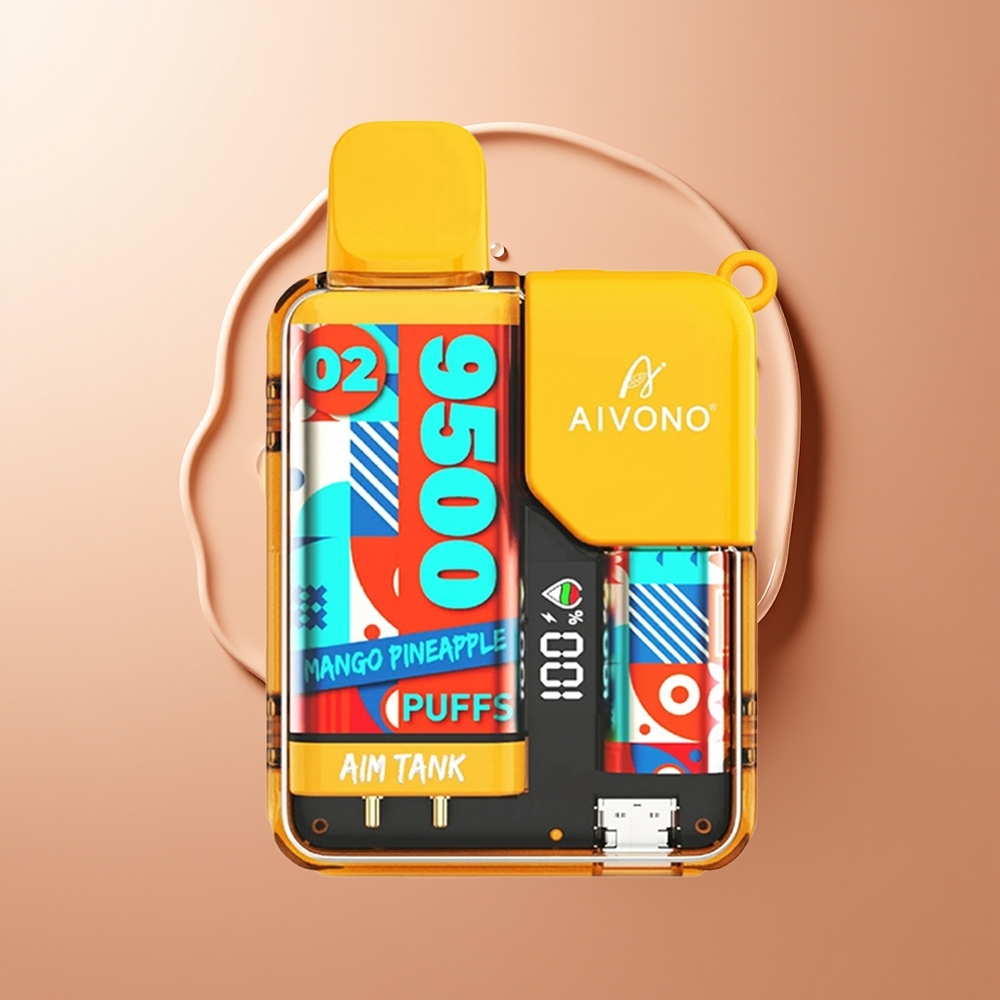 Aivono Aim-Tank 9500 Suud Mango Ananass 18ml LCD
