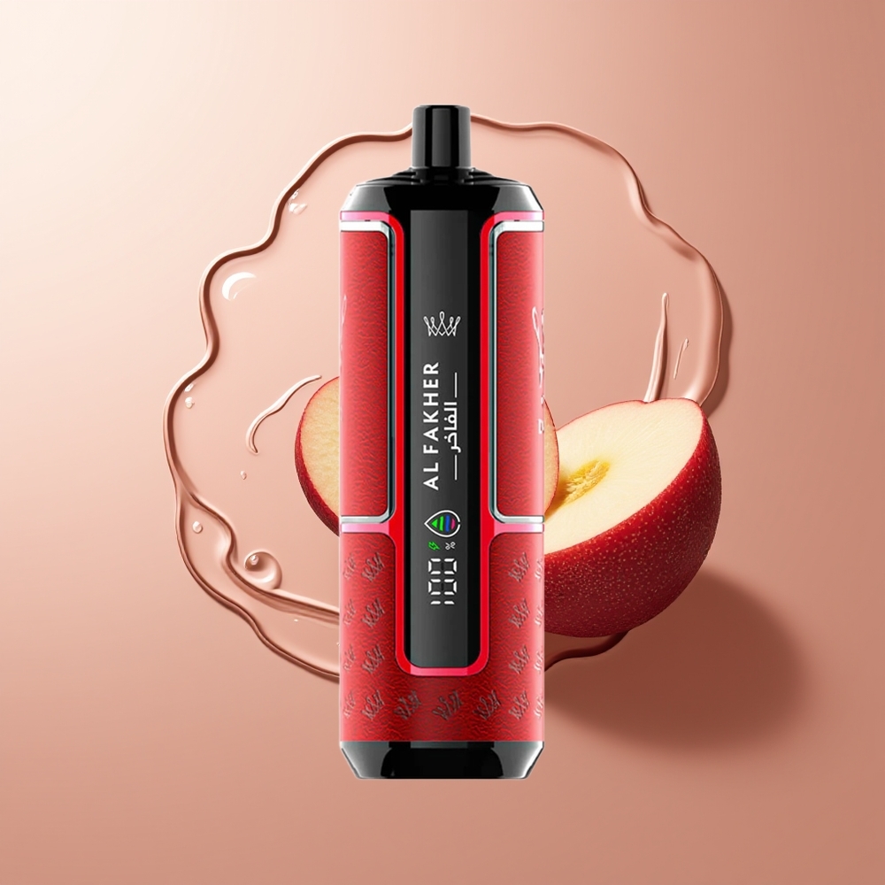 Al Fakher Crown Bar 15K Hüpermax Kahe õuna Ühekordne Vape-komplekt 22ml 600mAh