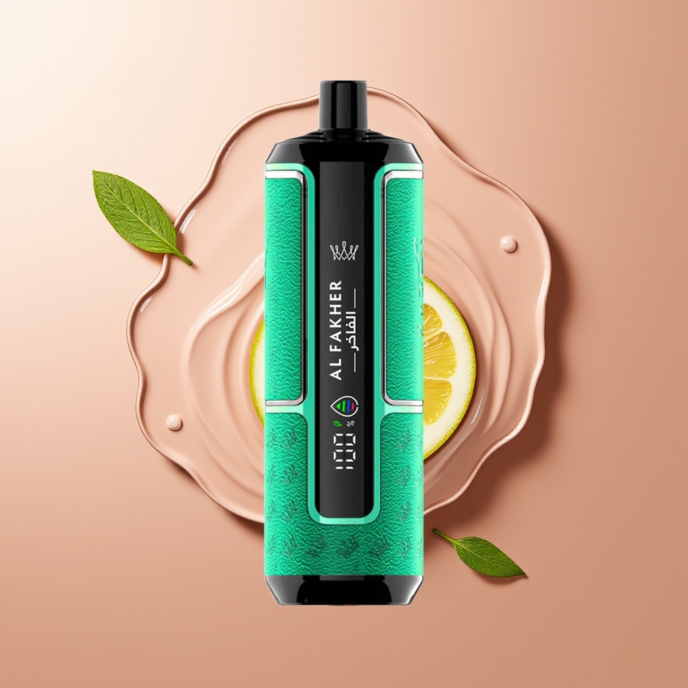 Al Fakher Crown Bar 15K Sidemisvõim Lemon-Nane Kompaktne Tüüp-C