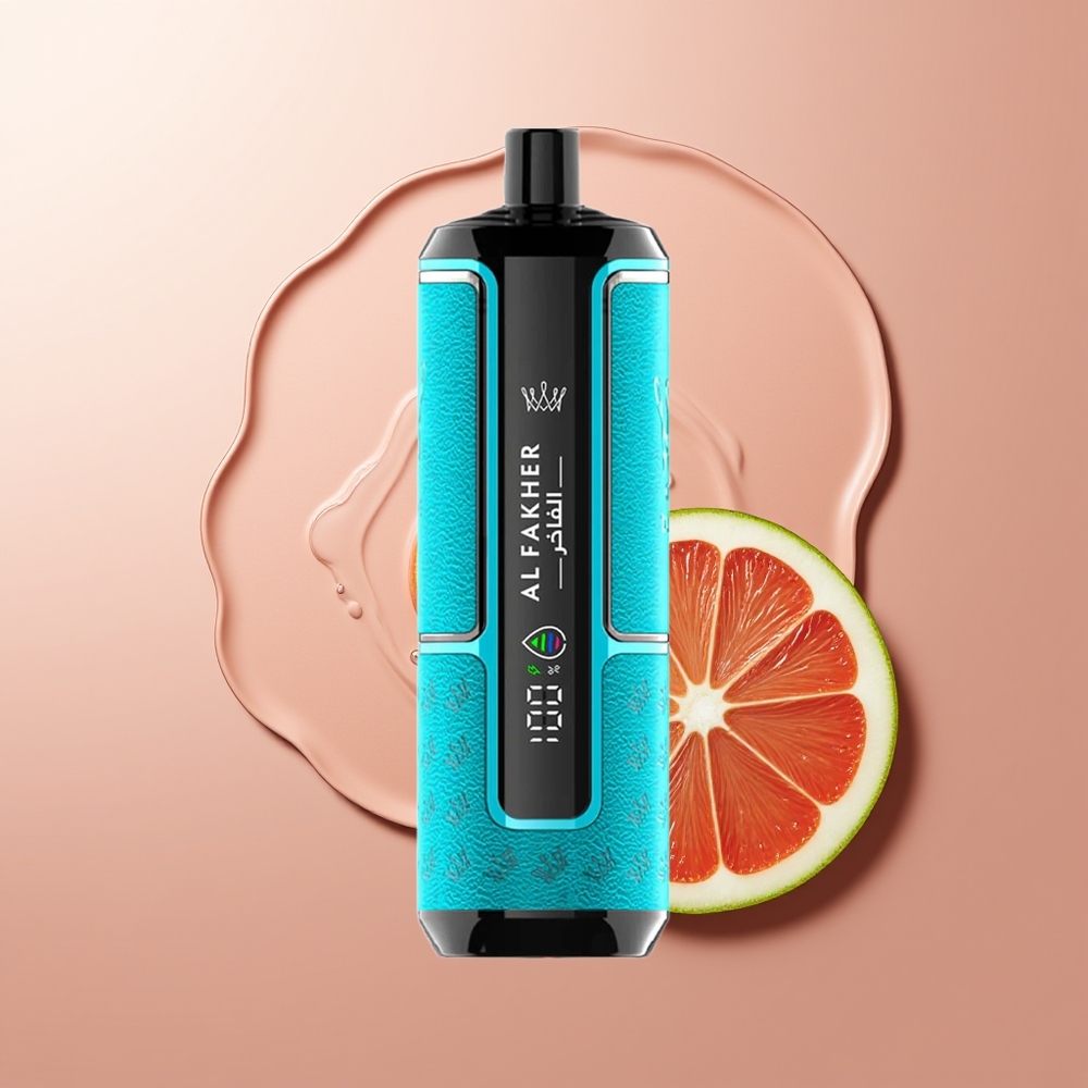 Al Fakher Crown Bar 15K Suur Akumulatsioonidisposiitne Vape Kit 15,000 Suudlust Maitsemint