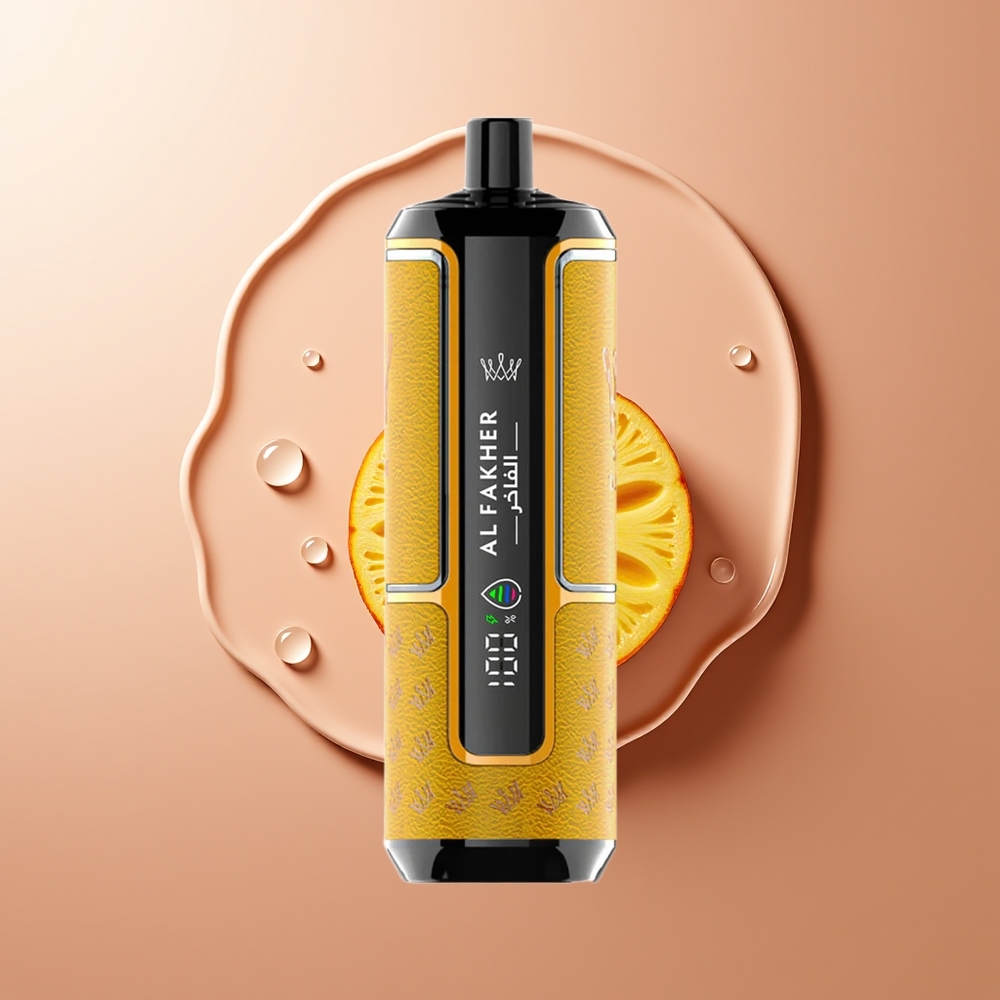 Al Fakher Crown Bar 15K Suur Mango Ananass Ühekordne Aurusti Kit