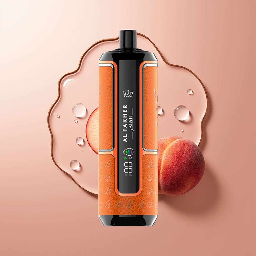 Al Fakher Crown Bar 15K Virsikujää 600mAh 22ml