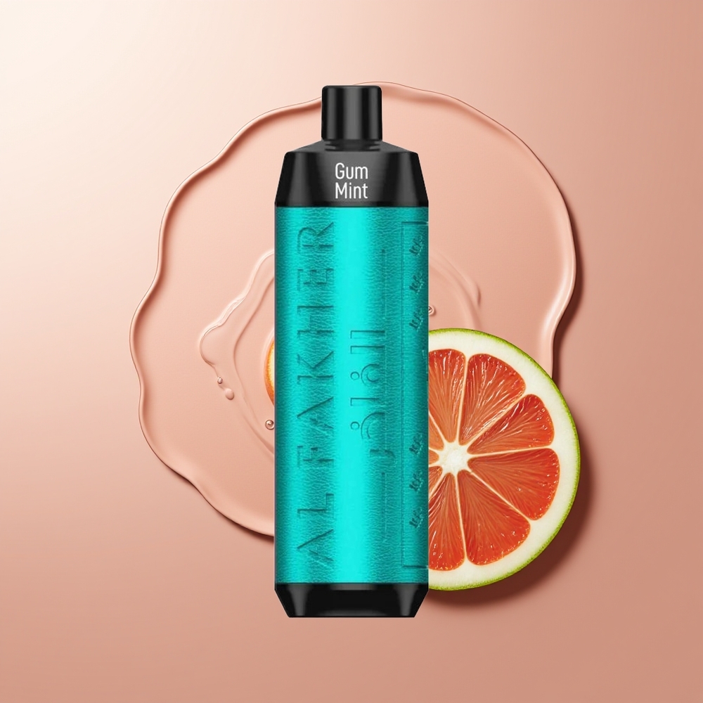 Al Fakher Crown Bar 8000 Kristall Ühekordne Vape 600mAh 18ml Mädane Mint