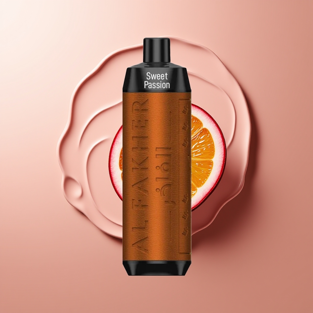 Al Fakher Crown Bar 8000 Suhkru-passionimahl Kompaktne ja Elegantne