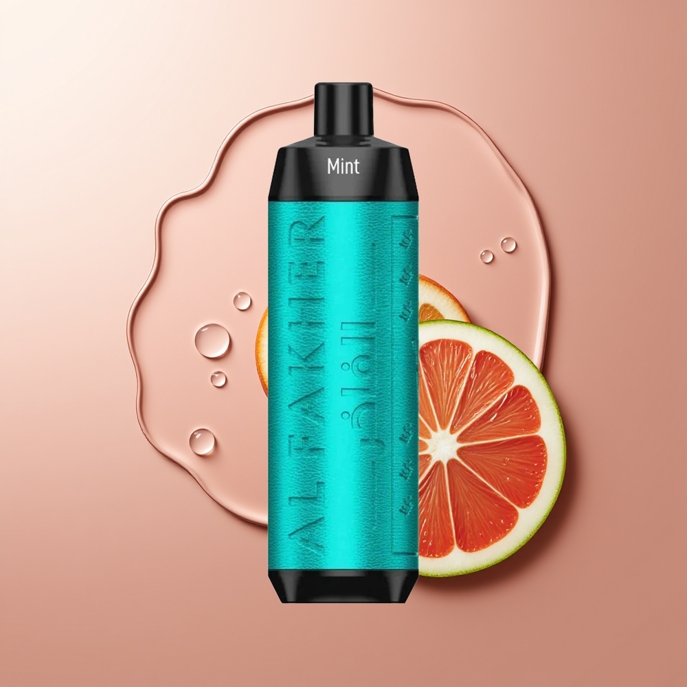 Al Fakher Crown Bar 8000 Suitsüdamik Mint USB-C