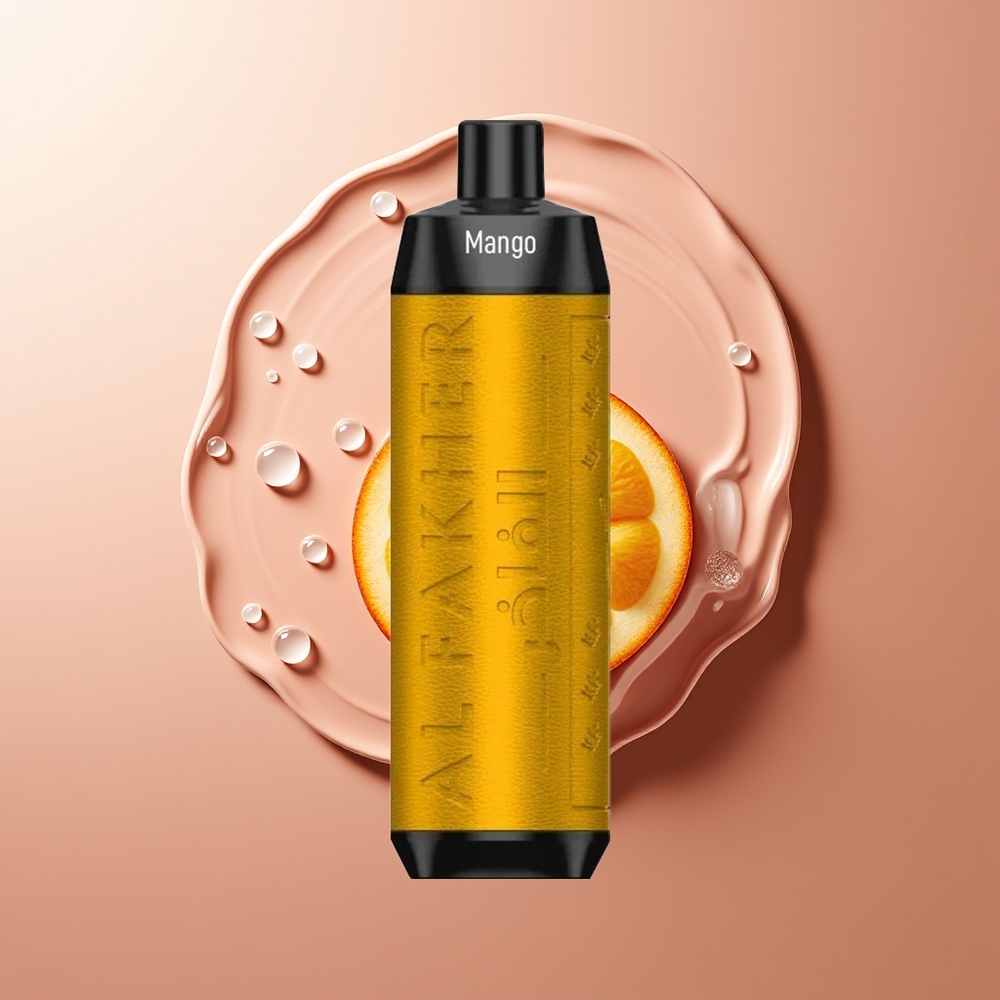 Al Fakher Crown Bar 8000 Suitsu Mango Jää 18ml USB-C