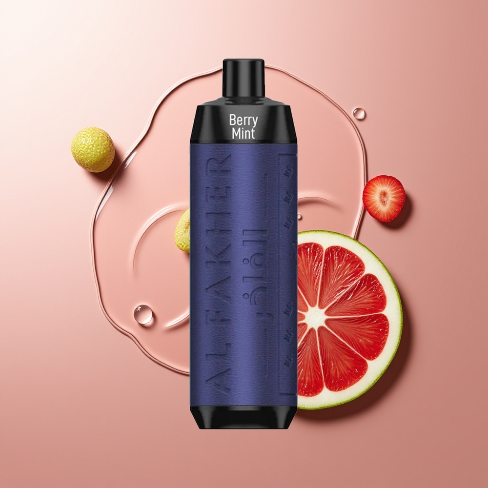 Al Fakher Crown Bar 8000 Suitsu-Marja Kompaktne ja Elegantne