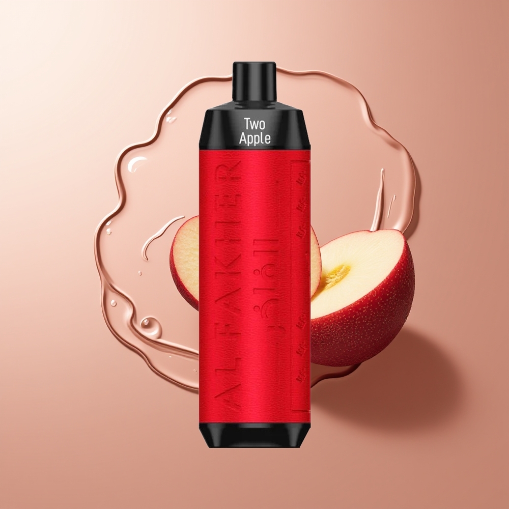 Al Fakher Crown Bar 8000 Suitsulik Kaks Õuna 18ml USB-C