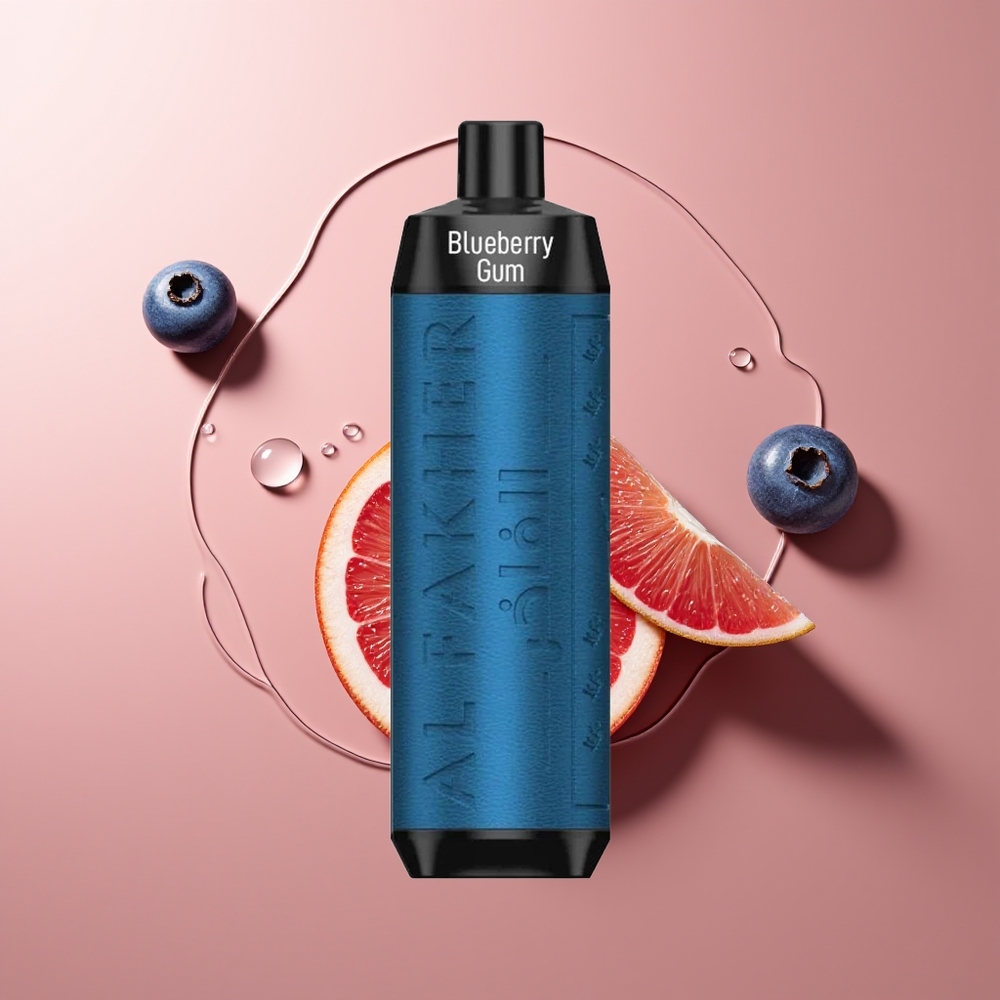 Al Fakher Crown Bar 8000 Suitsupüst Mustikas Kummi 600mah 18ml