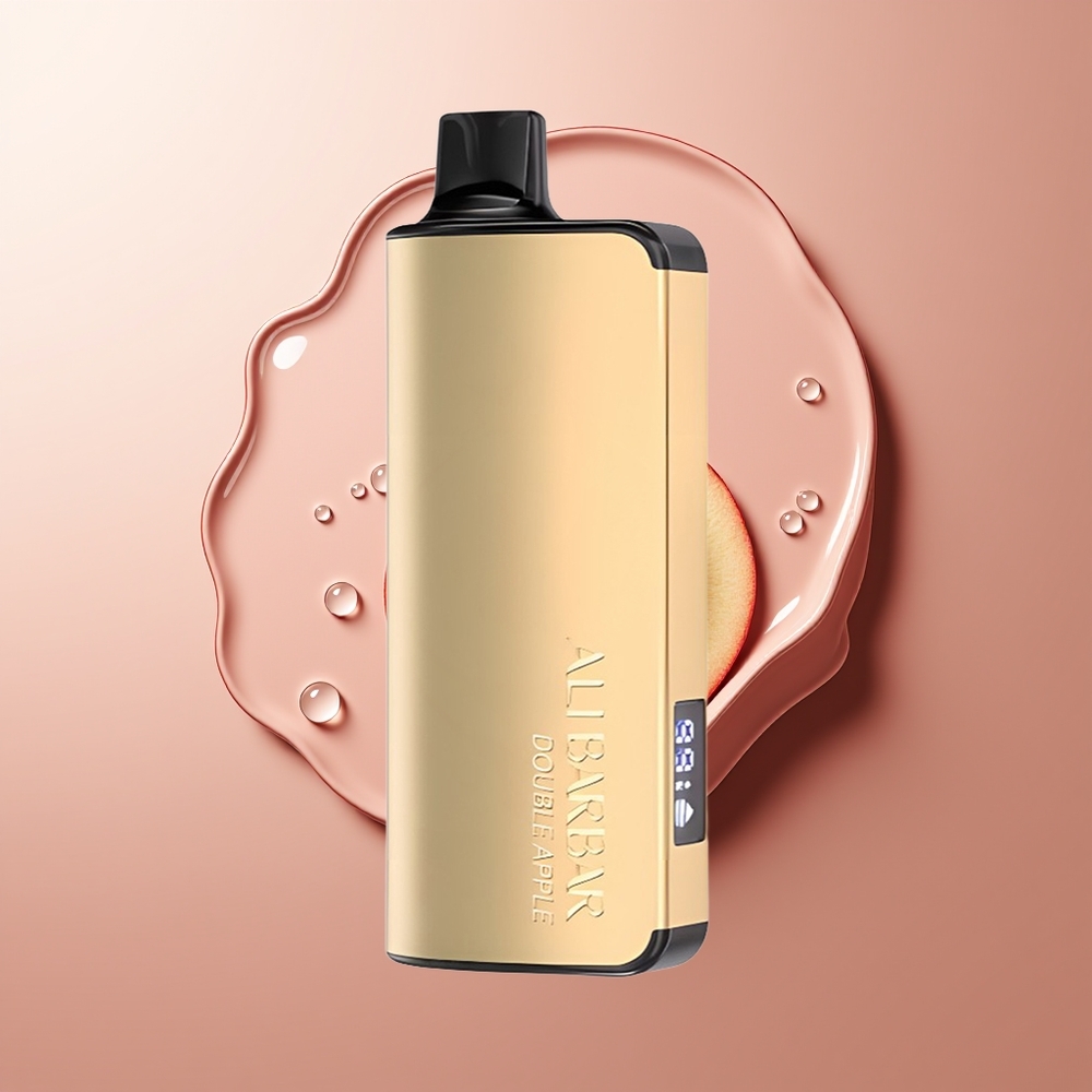 Alibarbar Ingot 9000 Puffs Topelt Õun 22ml LED