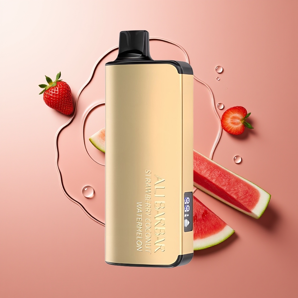 Alibarbar Ingot 9000 Sügavik 22ml 2350mAh Maasikas-Kookos-Arbuus