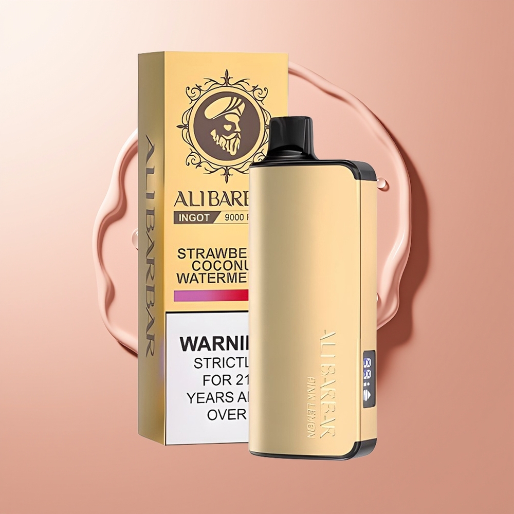 Alibarbar Ingot 9000 Sügavik Roosa Sidrun 2350mAh LED