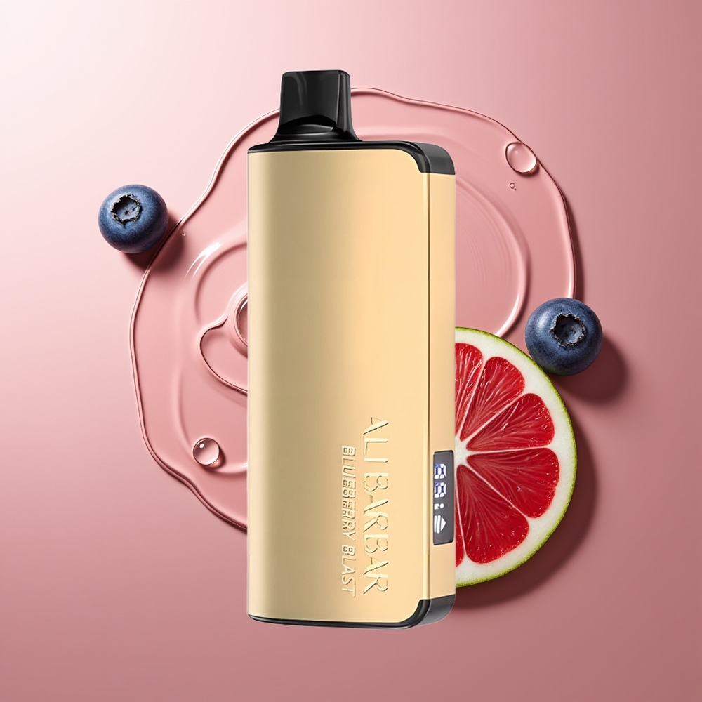 Alibarbar Ingot 9000 Tõmmet Sinimari Plahvatus 2350mah LED