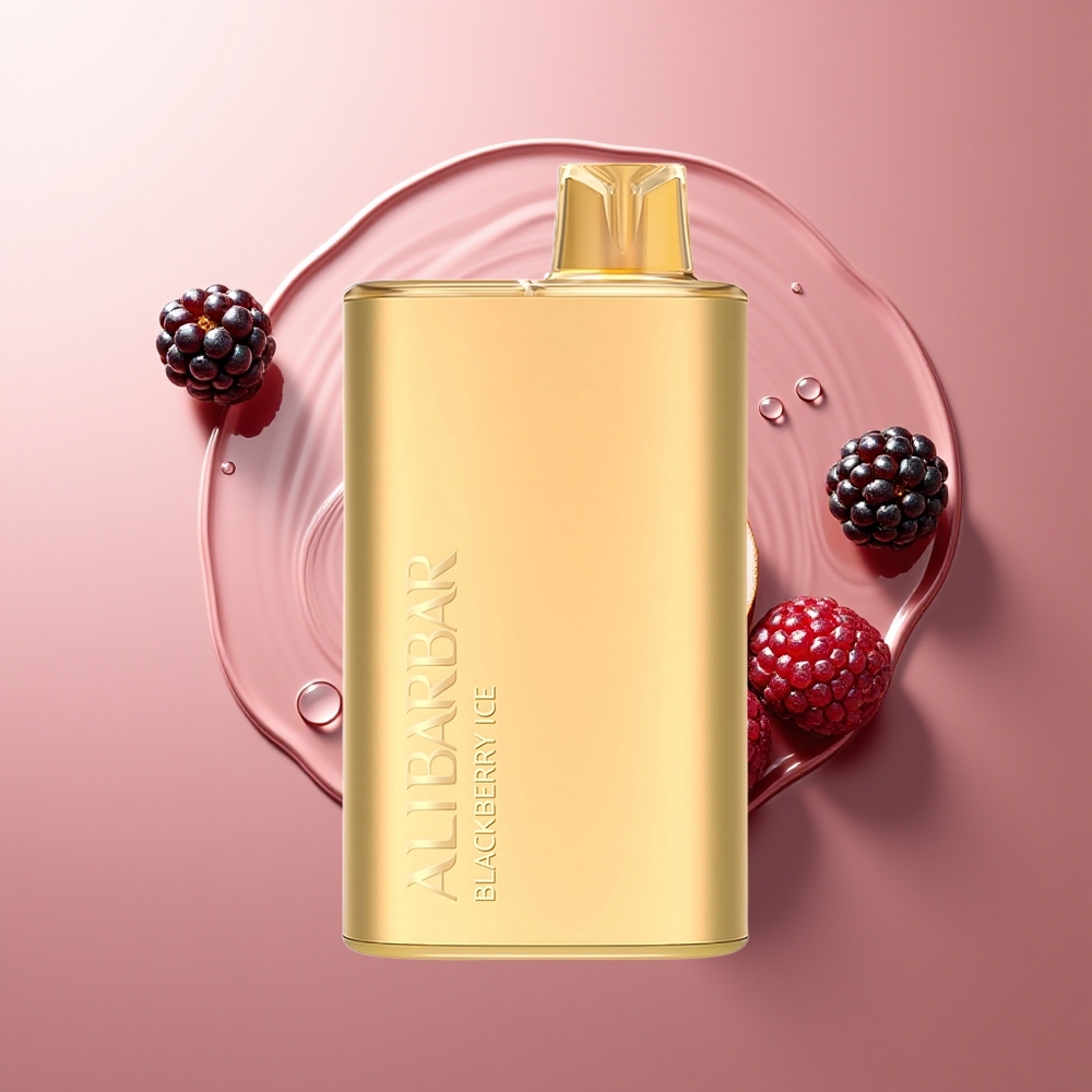 Alibarbar Rich 8000 Puhu Disposabelne Vape Mustika Jää + 2000 mAh