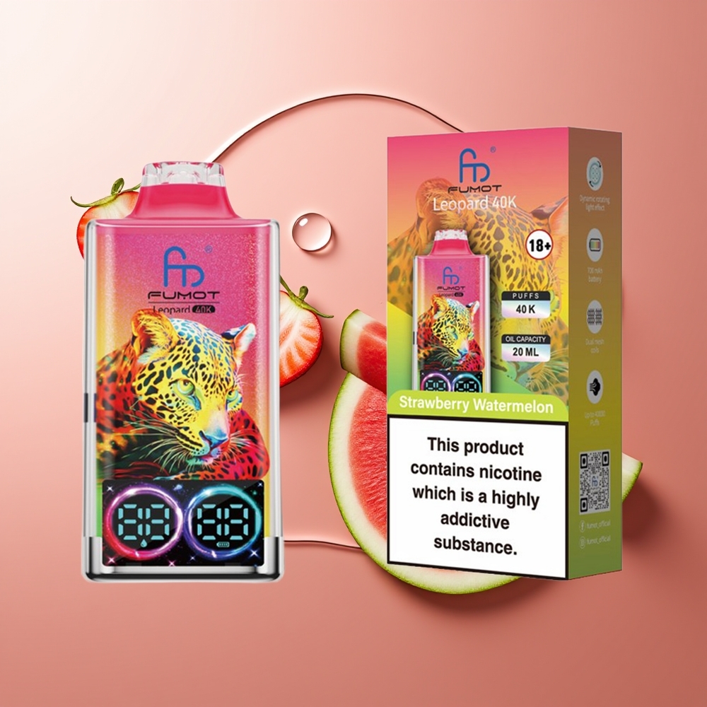 Fumot Leopard 40K Suud Maasikas-Arbuus 5% Nicotine 700mAh