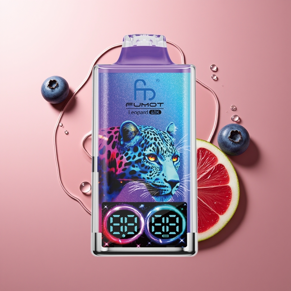 Fumot Leopard 40K Suud Tüüp-C Laadimine Mustik Jää