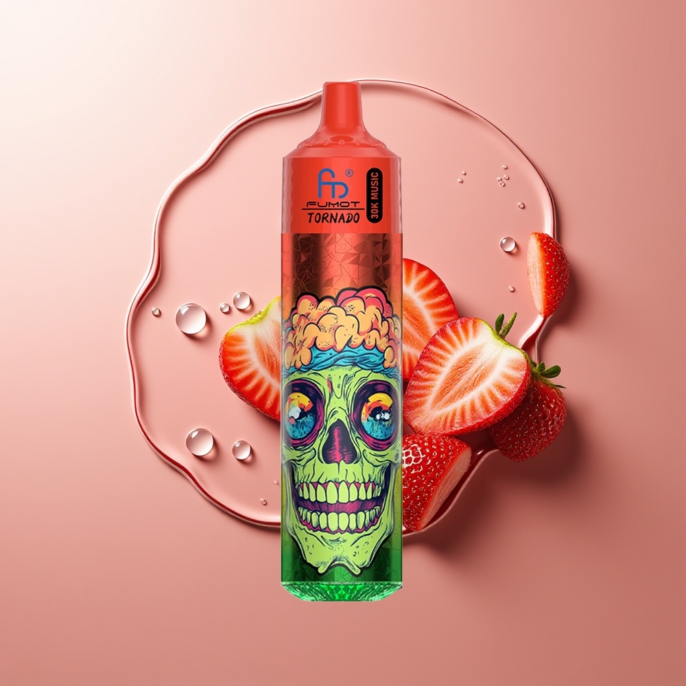 Fumot Randm Tornado 30000 Suudet Maasikas-Marja Jää 30mL LED