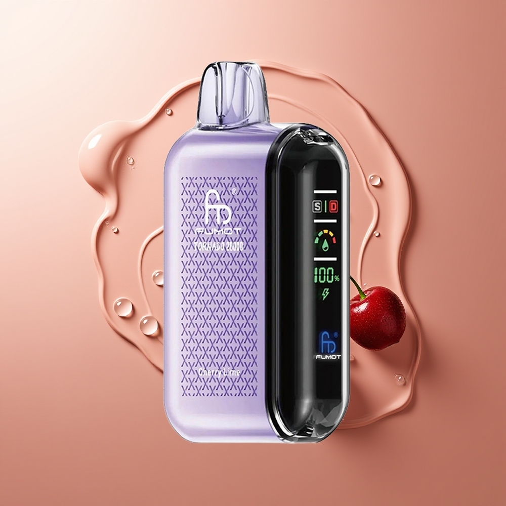 Fumot Tornado 20000 Puhangut Dual Mesh Cherry Lime (Kirss-Laim)