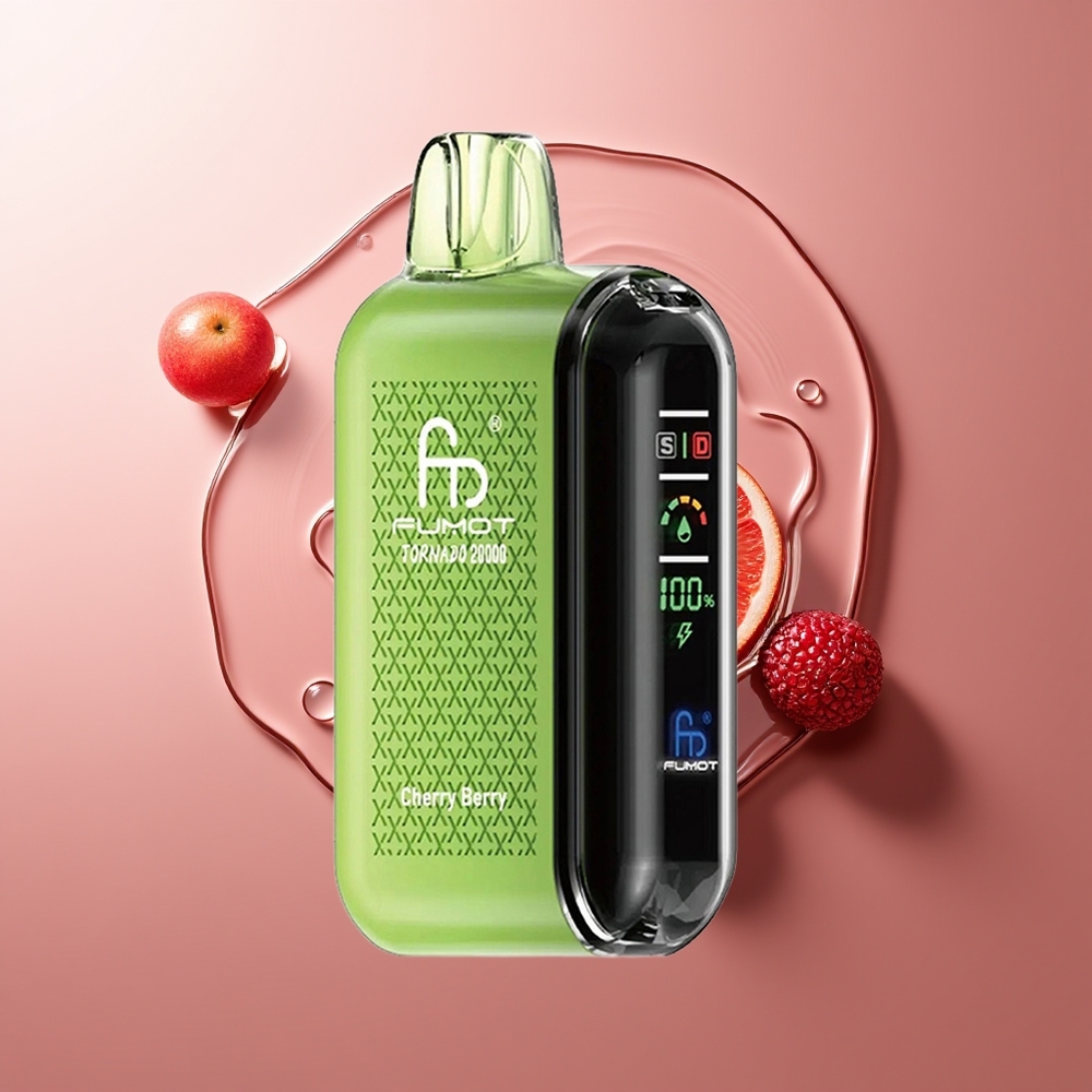 Fumot Tornado 20000 Puhangut Dual Mesh Coil Kirs-Mari