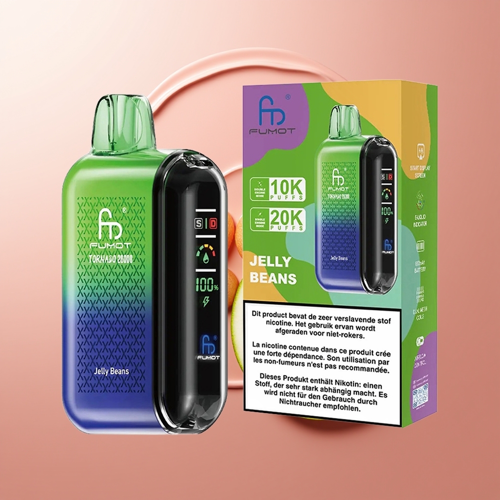 Fumot Tornado 20000 Puhangut Dual Mesh Jelly Oad