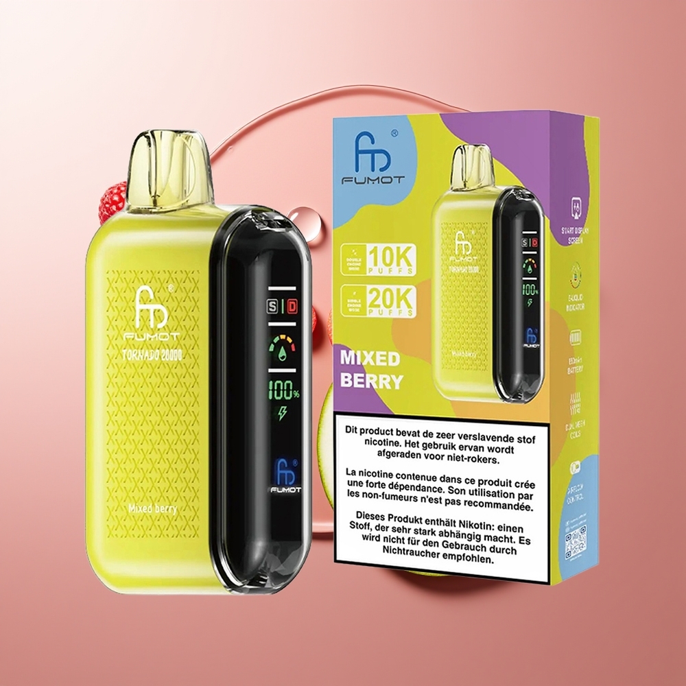 Fumot Tornado 20000 Puhangut Segamari-Mesh Koil Smart Display